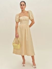 Marella Linen Dress at Reformation